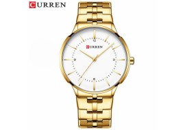 Ceas de mana barbati business, elegant, Curren Gold - M8321AGOLD